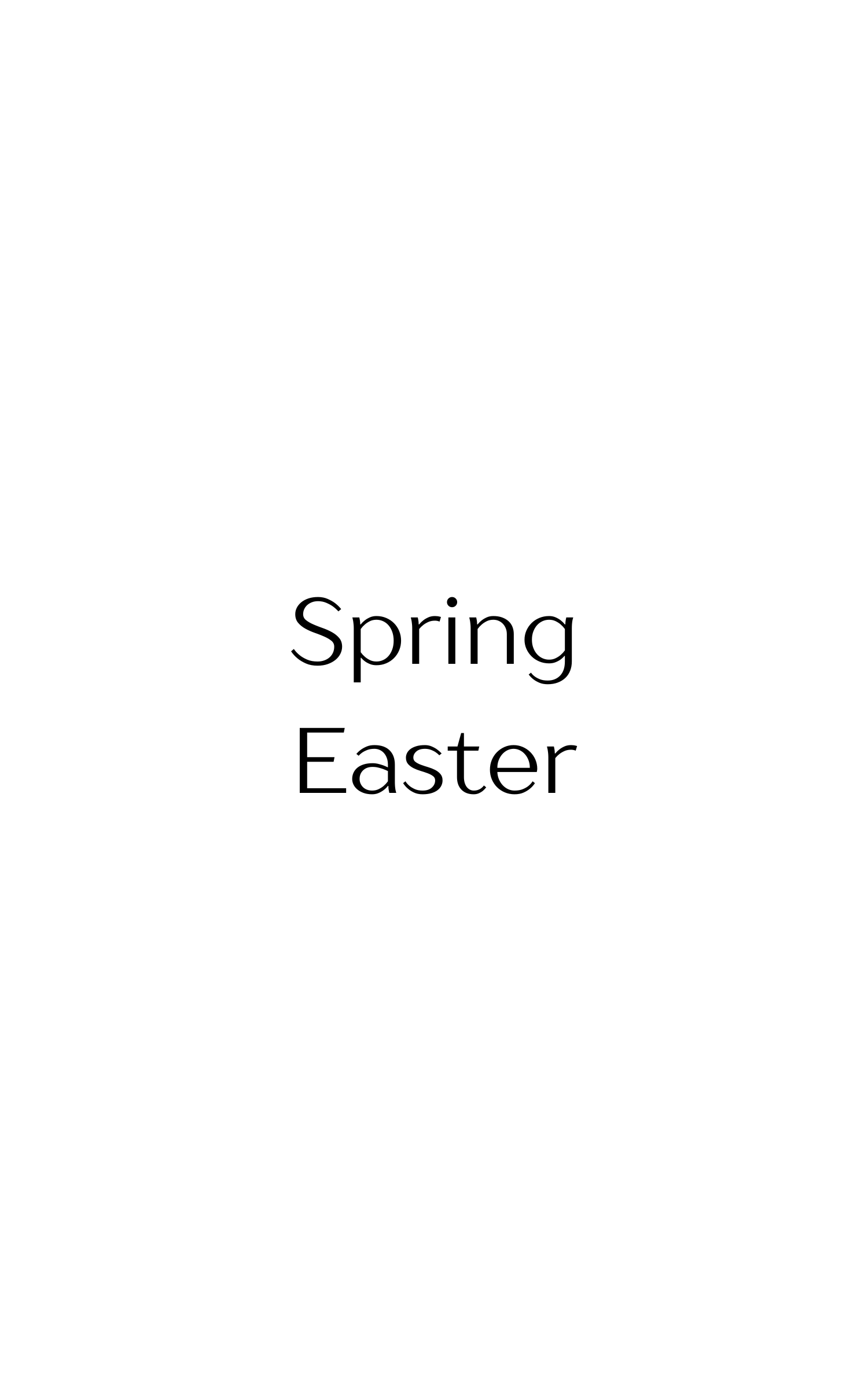 Spring/Easter