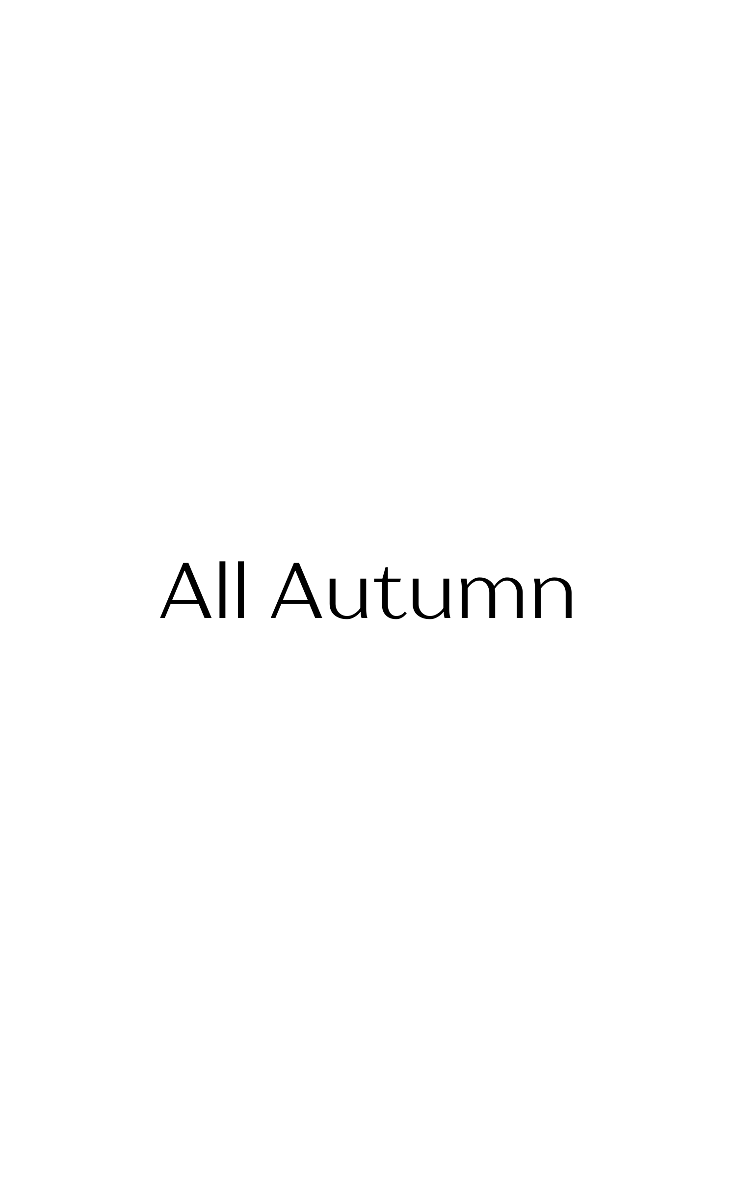 All Autumn