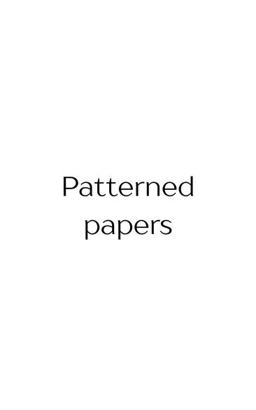 Patterned Papers