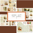 Mini Kit No. 3  KC497, Junk Journal Printable Kit, Digital Download, Vintage Ephemera, Printable Pages, Paper Craft