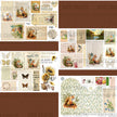 Mini Kit No. 3  KC497, Junk Journal Printable Kit, Digital Download, Vintage Ephemera, Printable Pages, Paper Craft