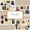 Mini Kit No. 5  KC503, Junk Journal Printable Kit, Digital Download, Vintage Ephemera, Printable Pages, Paper Craft
