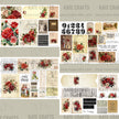 Mini Kit No. 2  KC496, Junk Journal Printable Kit, Digital Download, Vintage Ephemera, Printable Pages, Paper Craft